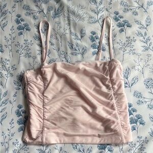 Aritzia cropped spaghetti strap tank